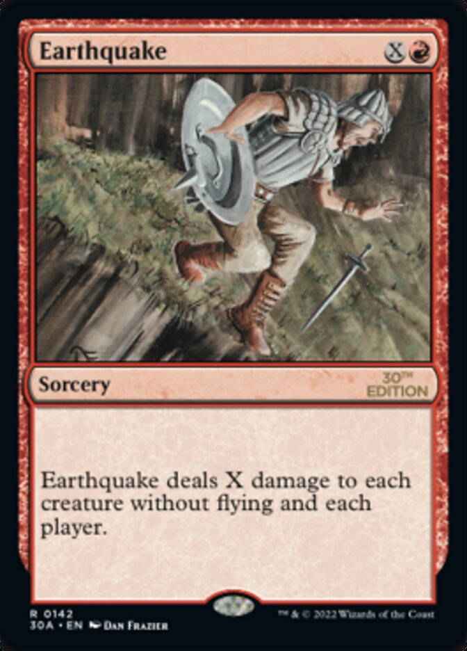 Earthquake (142) - 30th Anniversary Edition