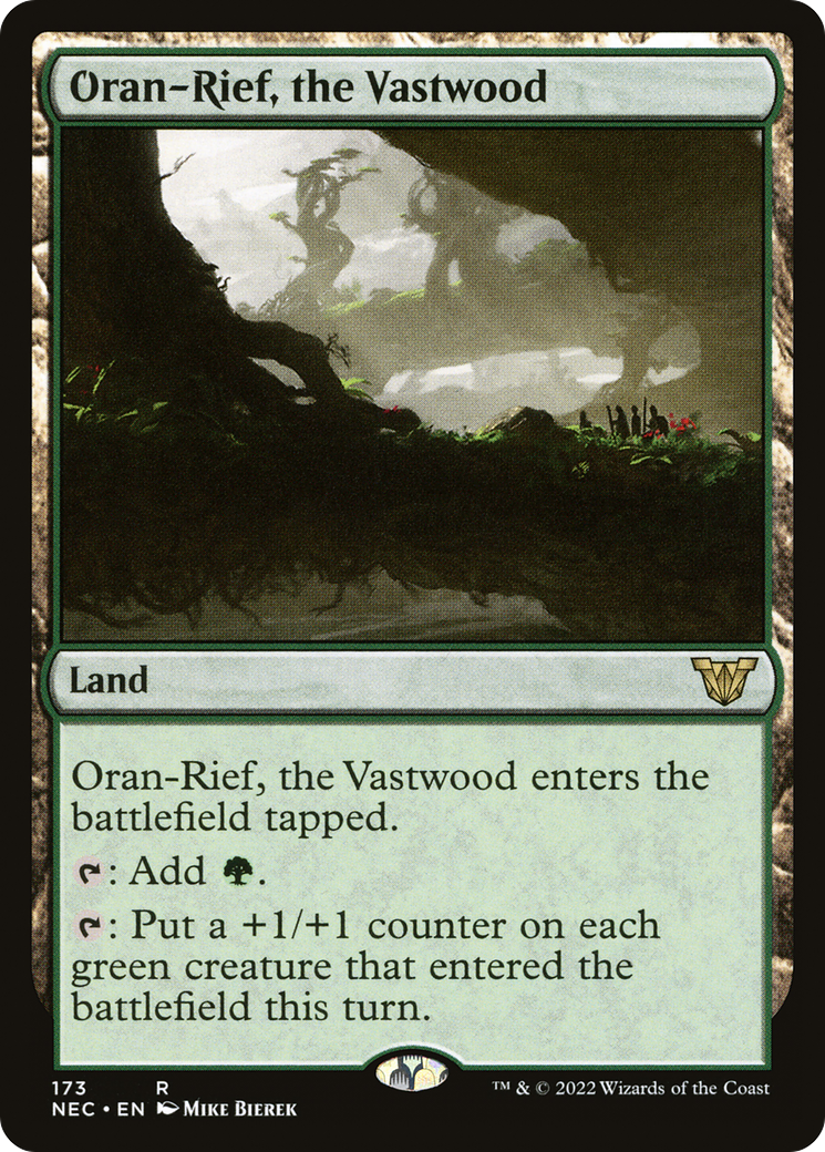 Oran-Rief, the Vastwood (173) - Neon Dynasty Commander