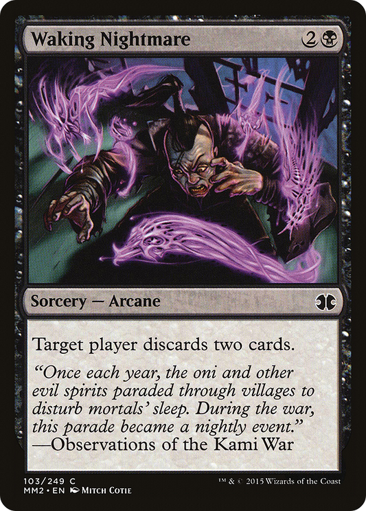 Waking Nightmare (103) Foil - Modern Masters 2015