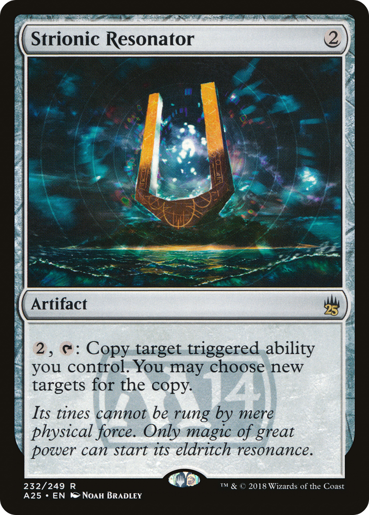 Strionic Resonator (232) Foil - Masters 25
