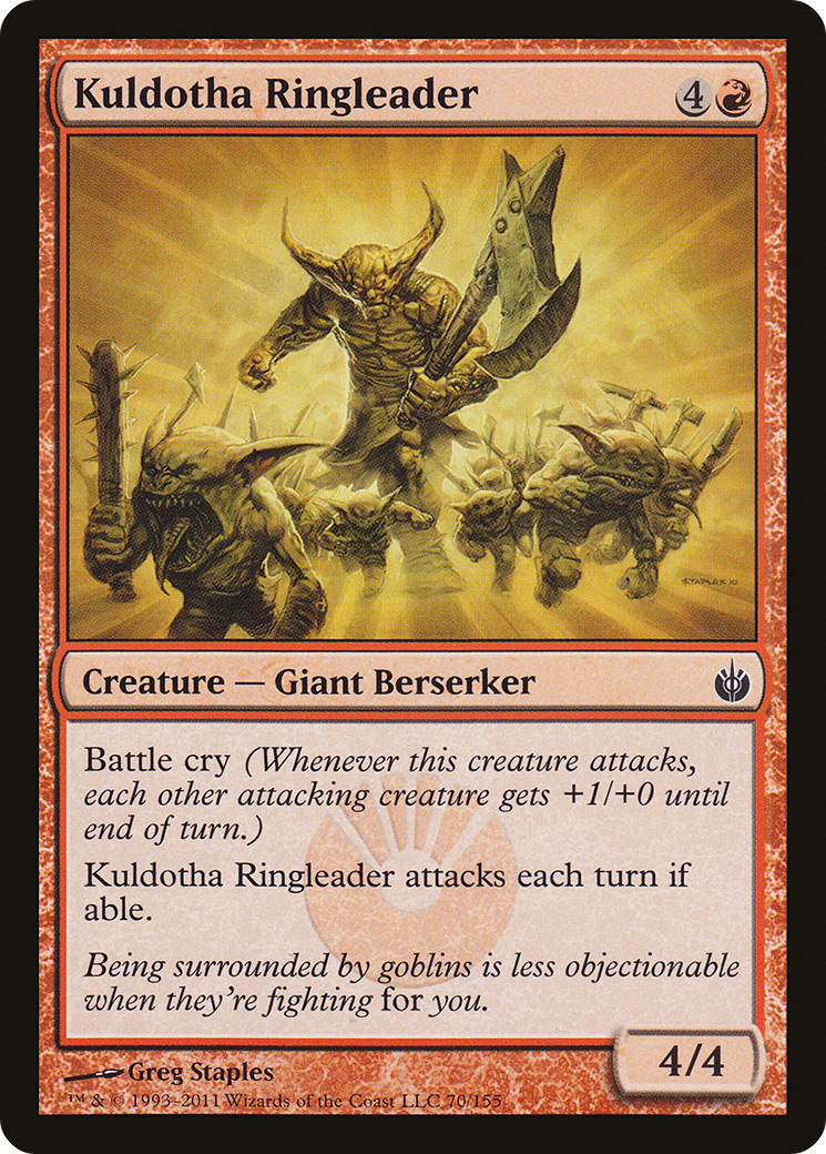 Kuldotha Ringleader (070) - Mirrodin Besieged
