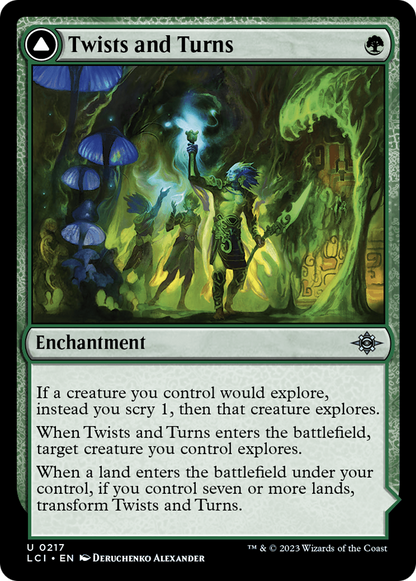 Twists and Turns (217) Foil - The Lost Caverns of Ixalan