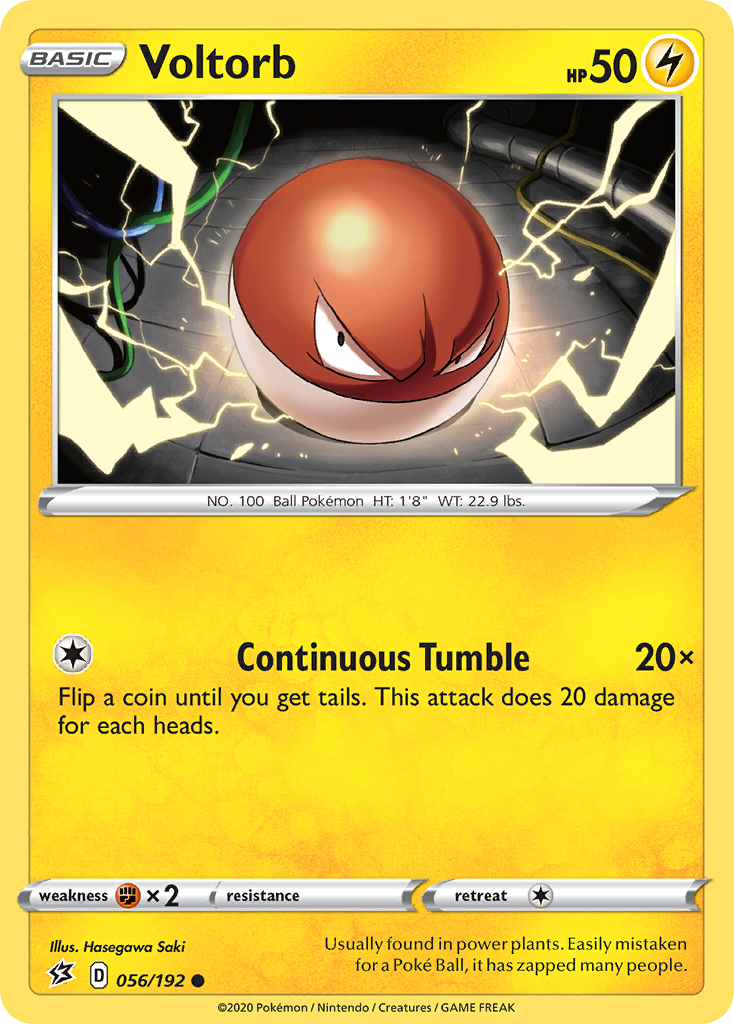 Voltorb (056/192) [Sword & Shield: Rebel Clash] | Silver Goblin