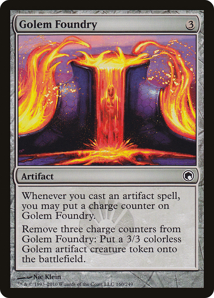 Golem Foundry (160) - Scars of Mirrodin