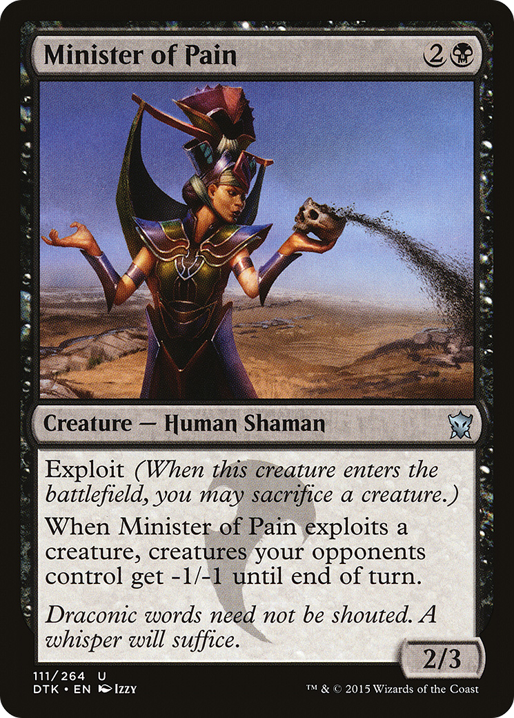 Minister of Pain (111) - Dragons of Tarkir