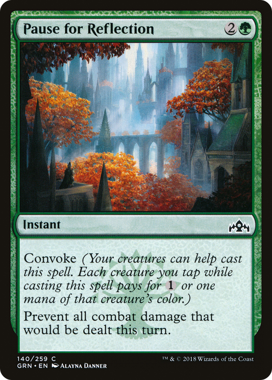 Pause for Reflection (140) Foil - Guilds of Ravnica