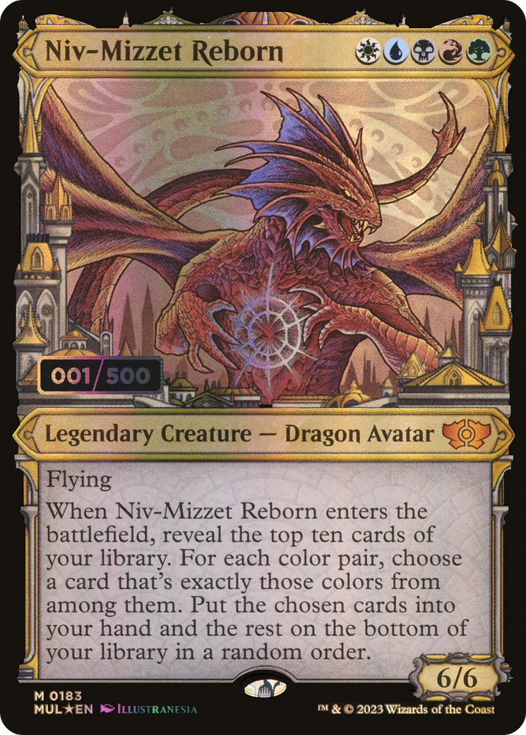 Niv-Mizzet Reborn (Serialized) [Multiverse Legends] | Silver Goblin