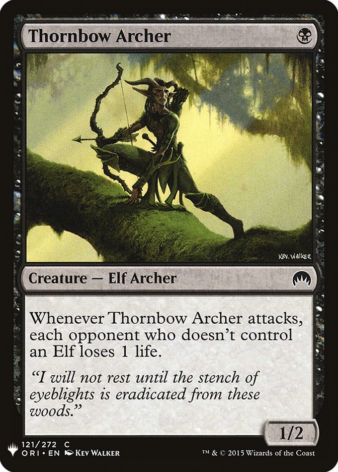 Thornbow Archer [Mystery Booster] | Silver Goblin