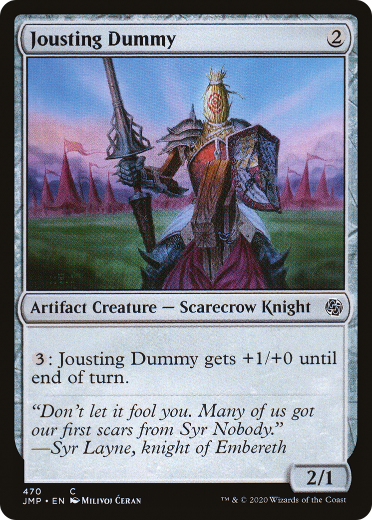 Jousting Dummy (470) - Jumpstart