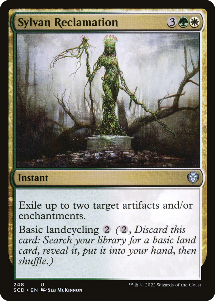 Sylvan Reclamation (248) - Starter Commander Decks