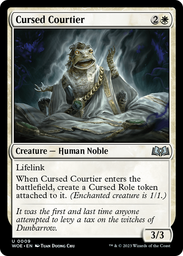 Cursed Courtier (009) - Wilds of Eldraine