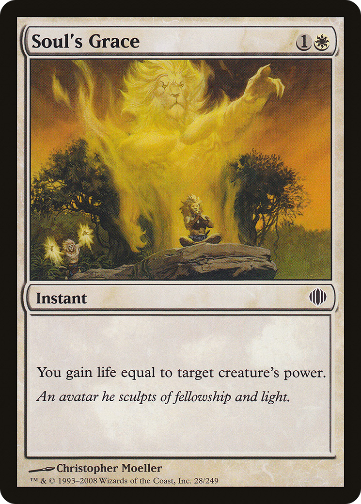 Soul's Grace (028) Foil - Shards of Alara