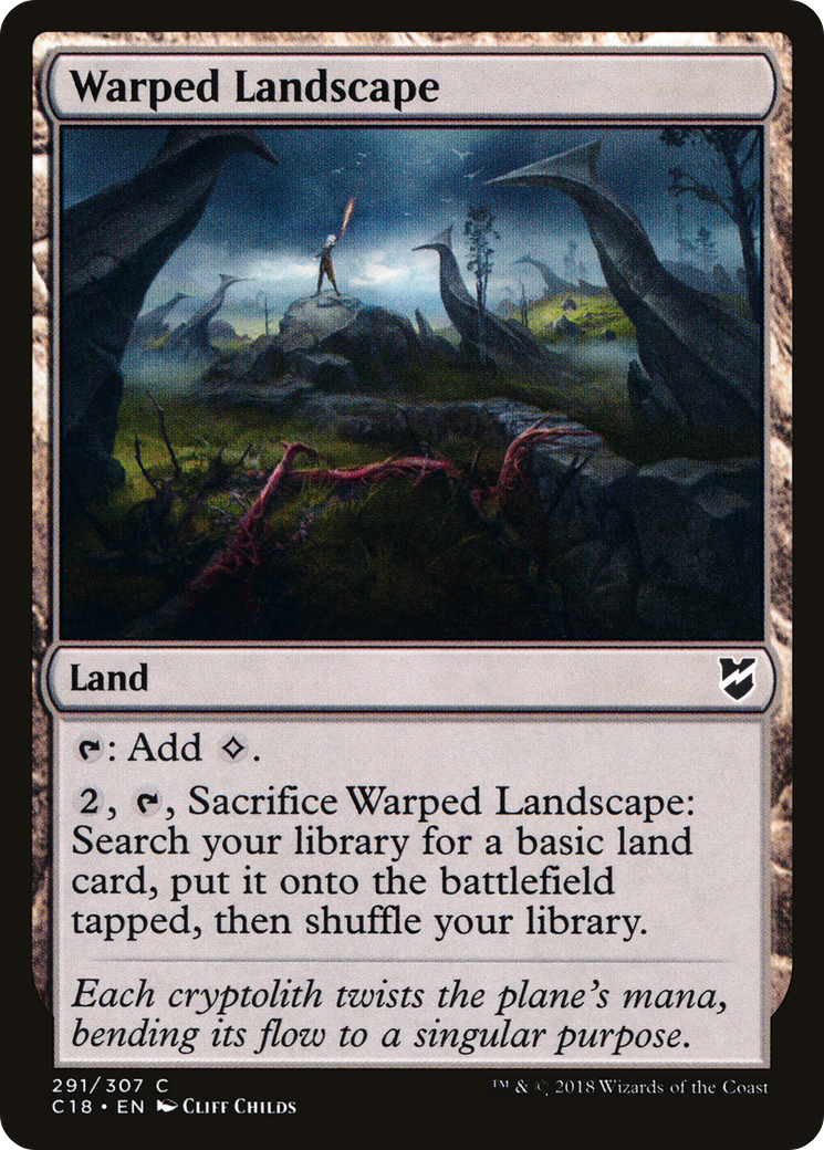 Warped Landscape (291) - Commander 2018