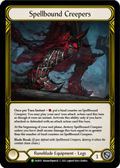 Spellbound Creepers (Golden) [FAB051] (Promo)  Cold Foil | Silver Goblin