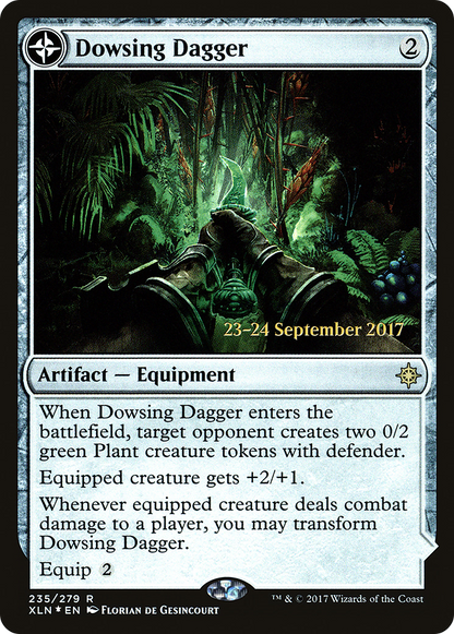 Dowsing Dagger // Lost Vale (235s) Foil - Ixalan Promos