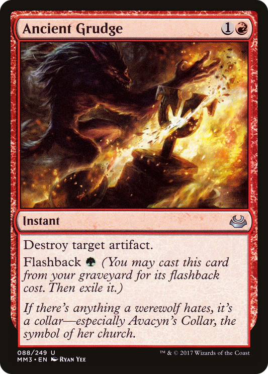 Ancient Grudge (088) Foil - Modern Masters 2017