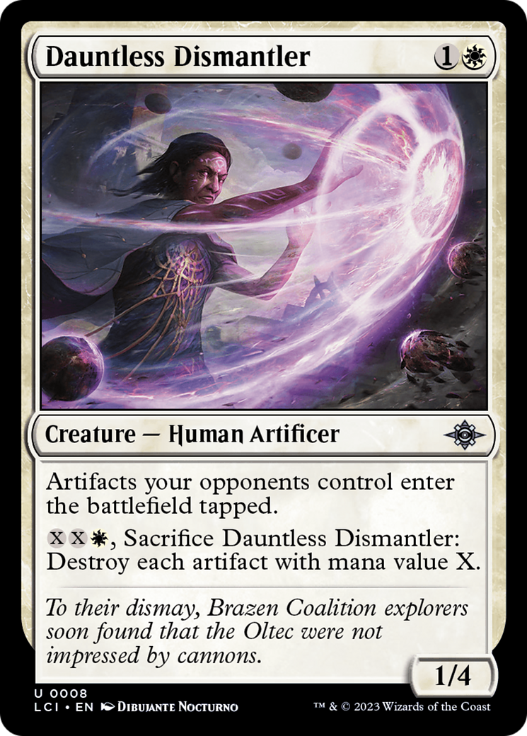 Dauntless Dismantler (008) Foil - The Lost Caverns of Ixalan
