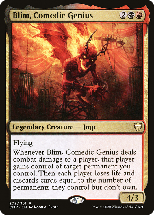 Blim, Comedic Genius (272) - Commander Legends