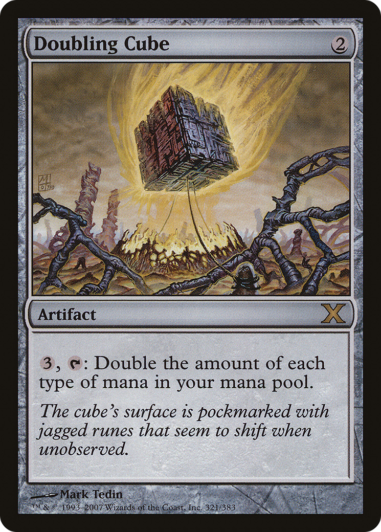 Doubling Cube [Tenth Edition] | Silver Goblin