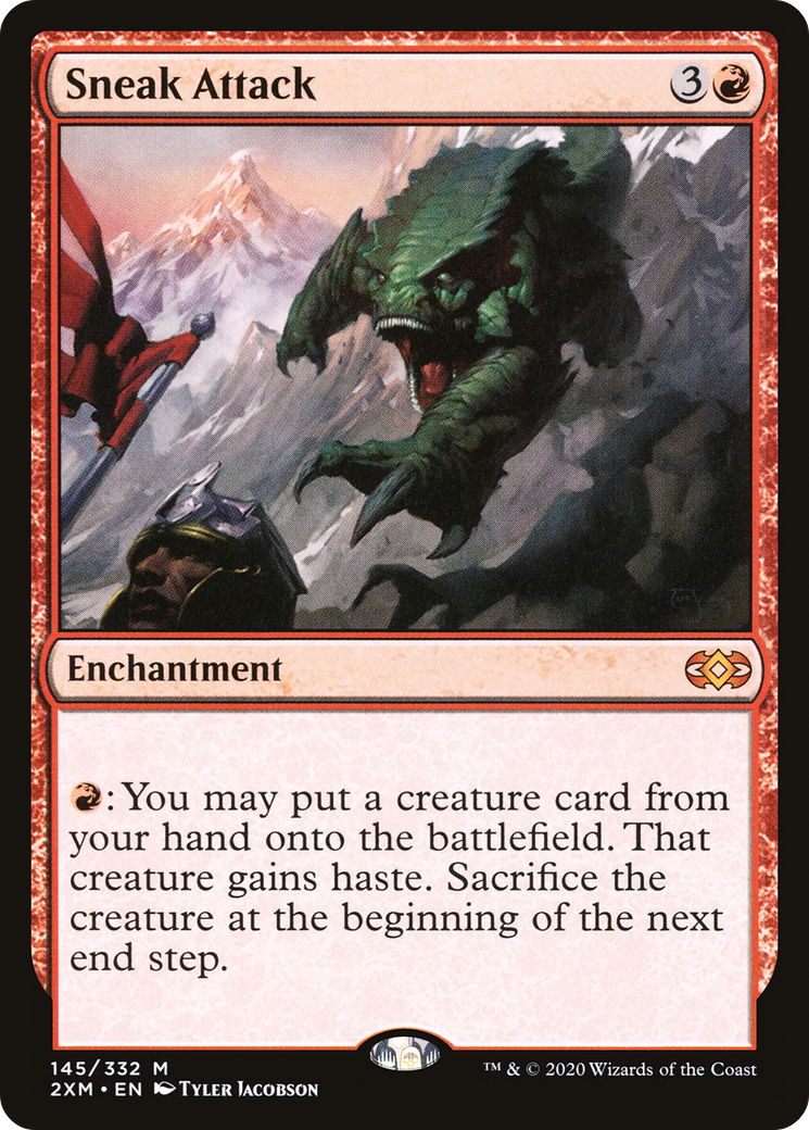 Sneak Attack (145) Foil - Double Masters
