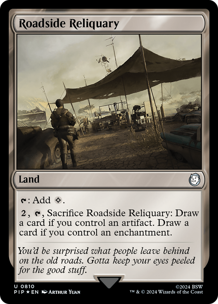 Roadside Reliquary (Surge Foil) [Fallout] | Silver Goblin