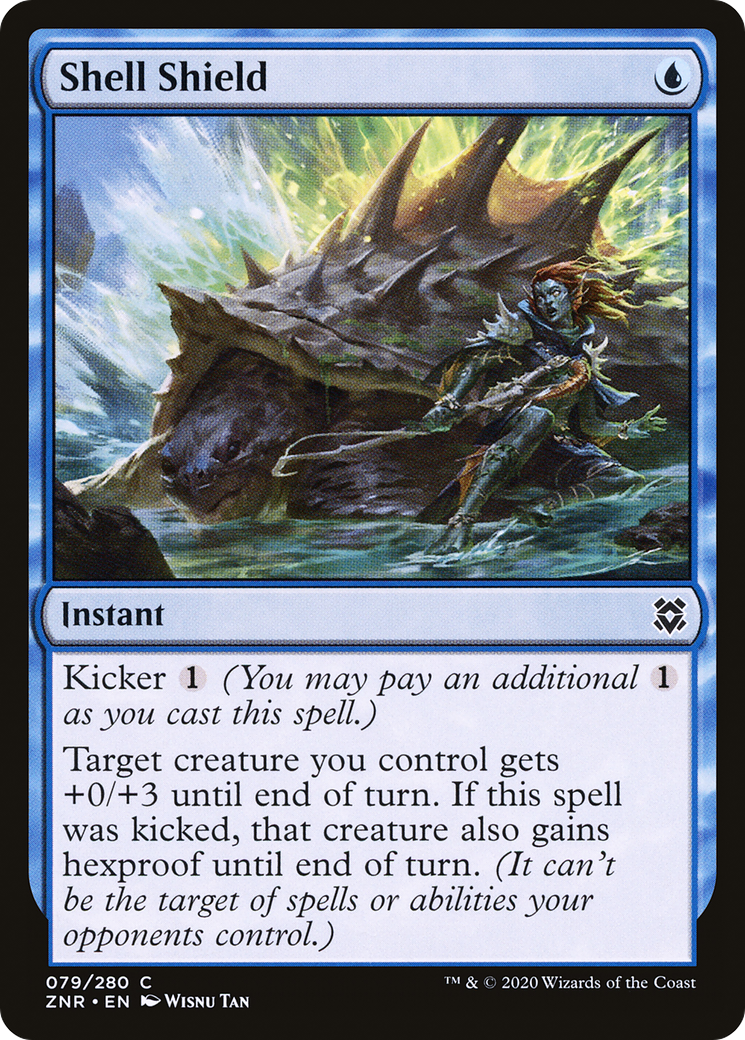 Shell Shield (079) Foil - Zendikar Rising