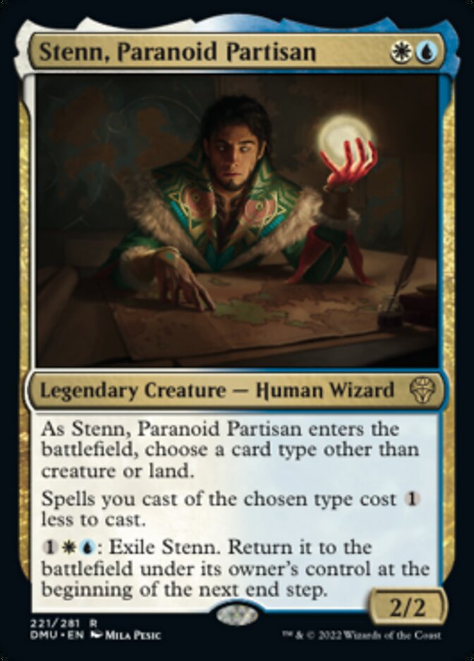 Stenn, Paranoid Partisan [Dominaria United] | Silver Goblin