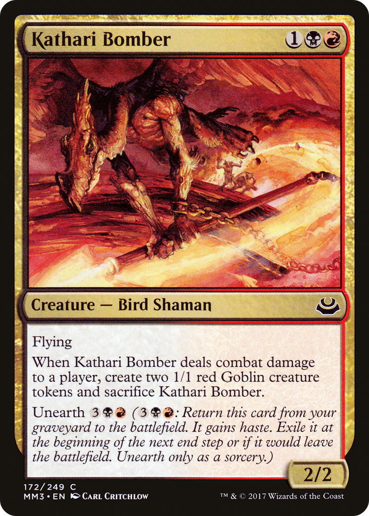 Kathari Bomber [Modern Masters 2017] | Silver Goblin