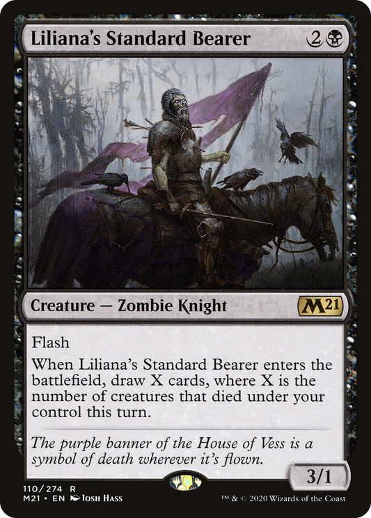 Liliana's Standard Bearer (110) - Core Set 2021