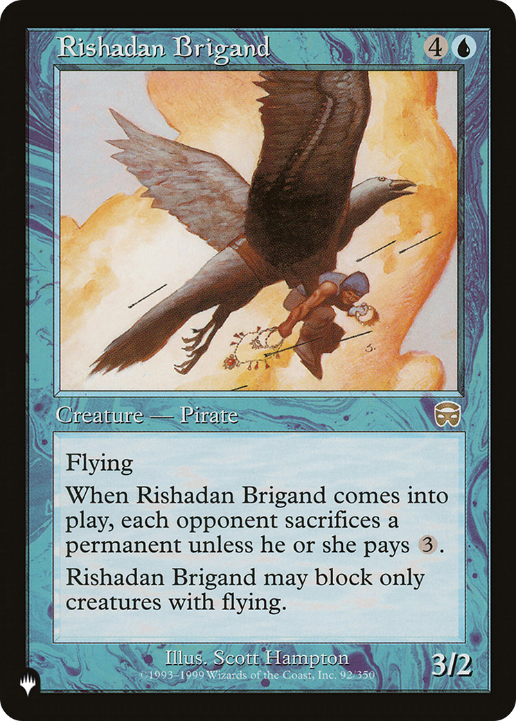 Rishadan Brigand (Retro) (MMQ-92) - The List