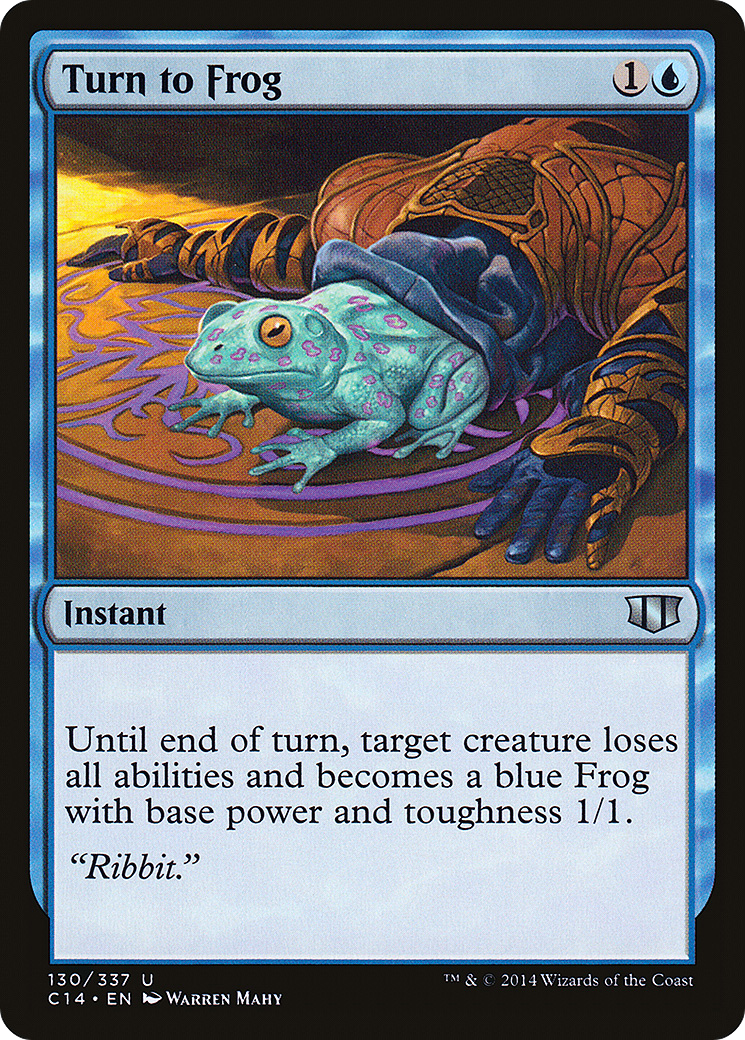 Turn to Frog (130) - Commander 2014