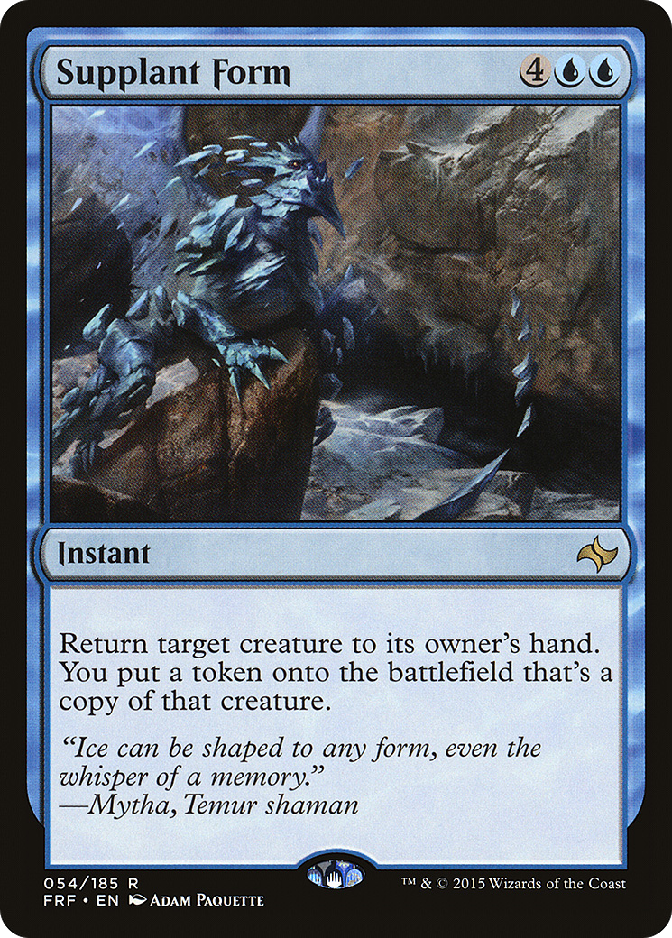 Supplant Form (054) Foil - Fate Reforged