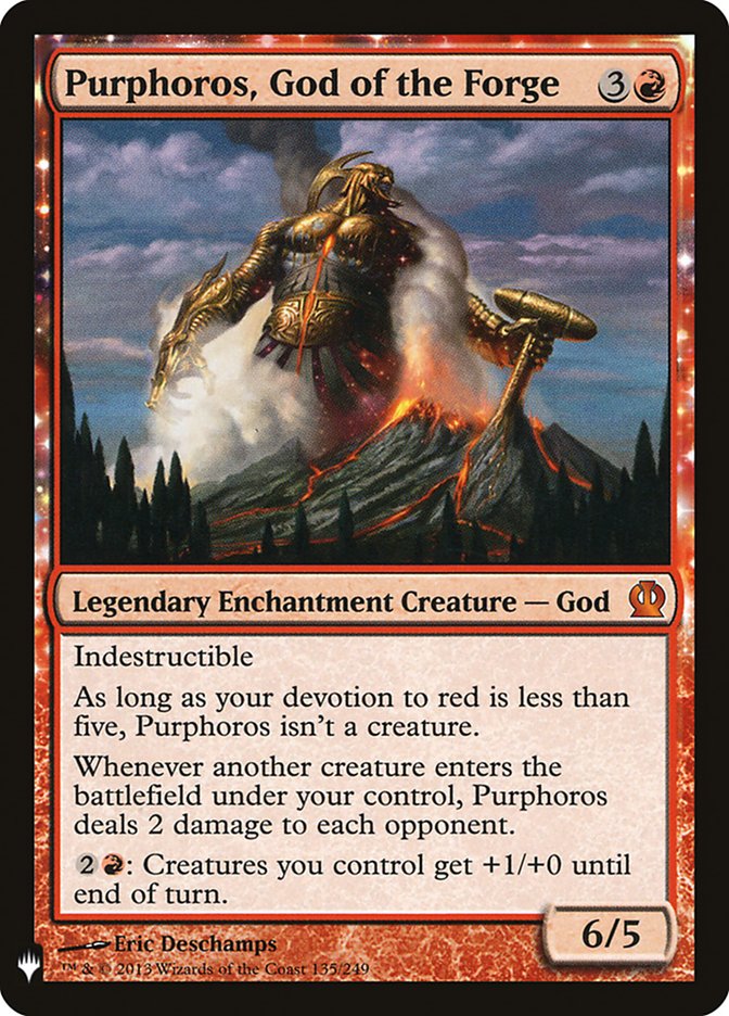 Purphoros, God of the Forge [Mystery Booster] | Silver Goblin