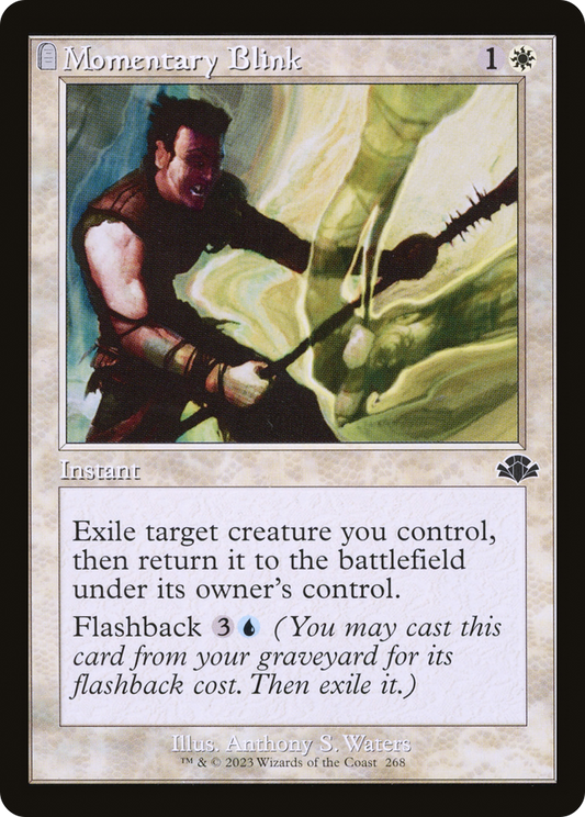 Momentary Blink (Retro) [Dominaria Remastered] Foil