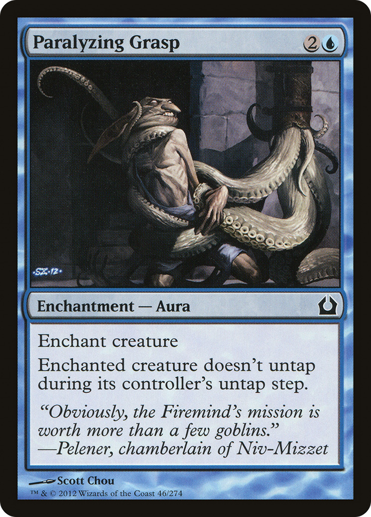 Paralyzing Grasp (046) - Return to Ravnica