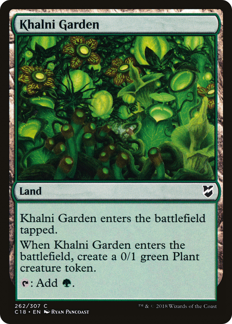 Khalni Garden (262) - Commander 2018