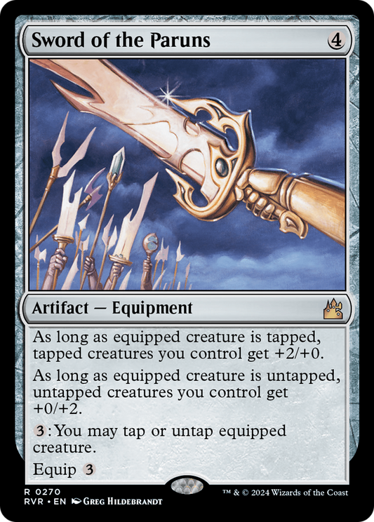 Sword of the Paruns [Ravnica Remastered] Foil