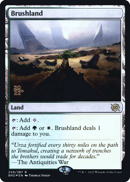Brushland (259s) Foil - The Brothers' War Promos