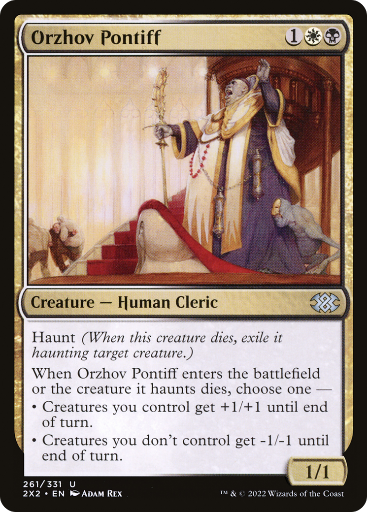 Orzhov Pontiff (261) Foil - Double Masters 2022