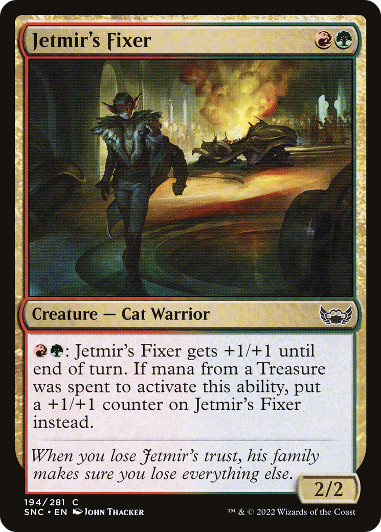 Jetmir's Fixer (194) Foil - Streets of New Capenna