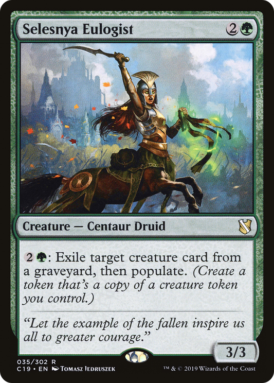 Selesnya Eulogist (035) - Commander 2019