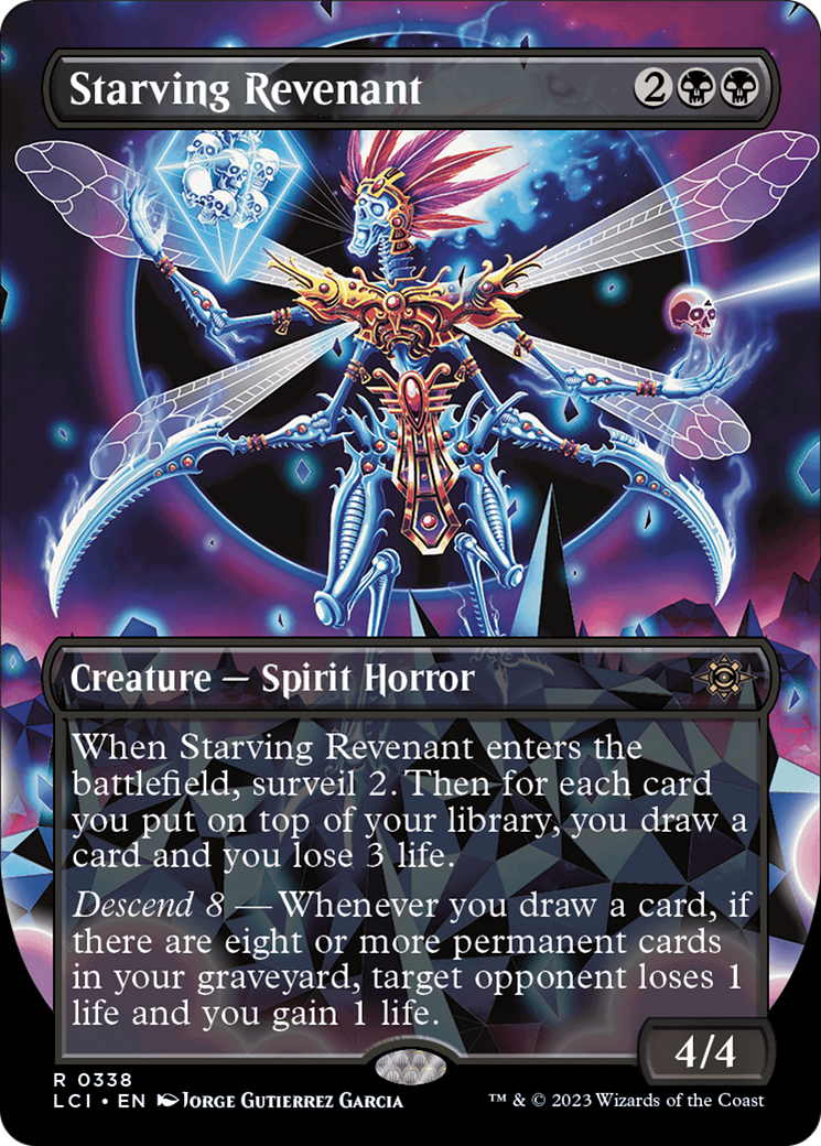 Starving Revenant (Borderless) (338) Foil - The Lost Caverns of Ixalan