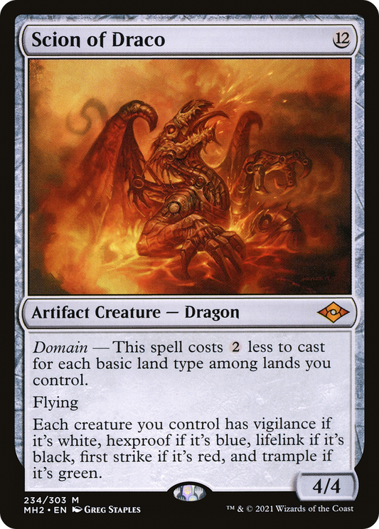 Scion of Draco [Modern Horizons 2] Foil