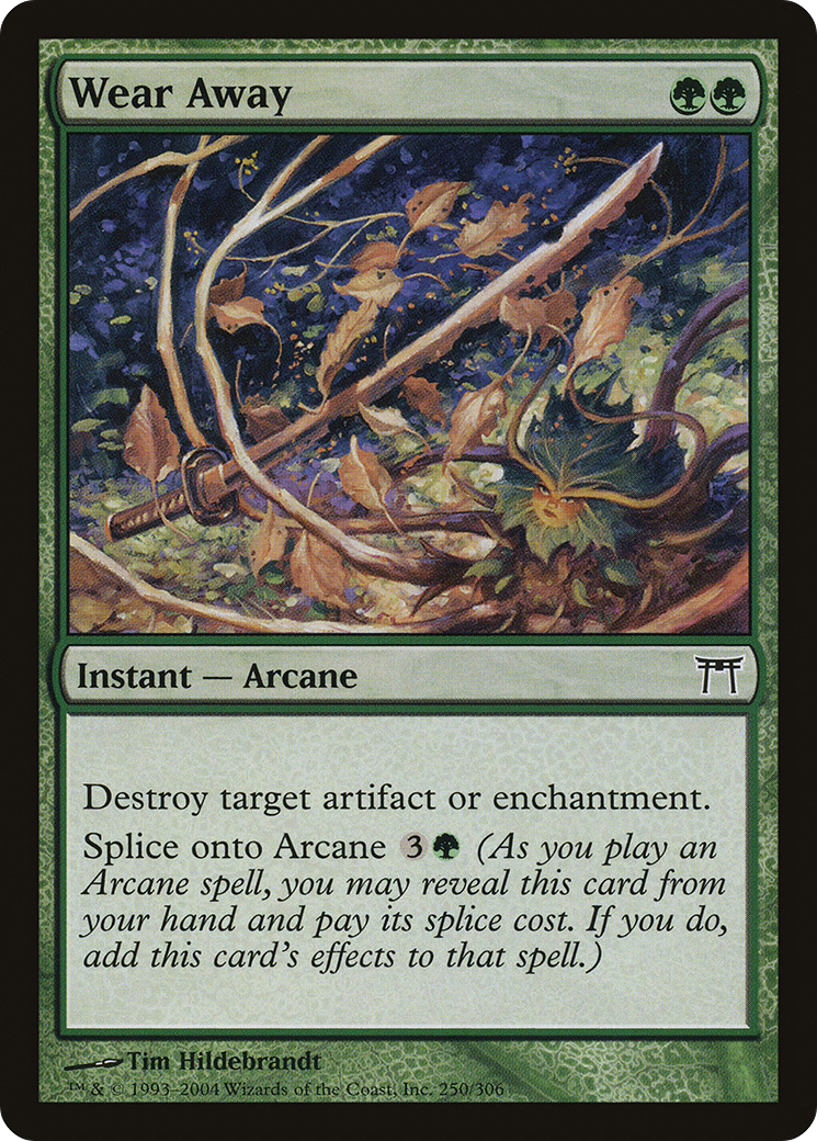 Wear Away (250) Foil - Champions of Kamigawa