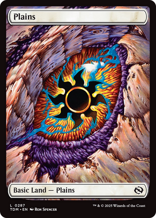 Plains (287) Foil - Tarkir: Dragonstorm