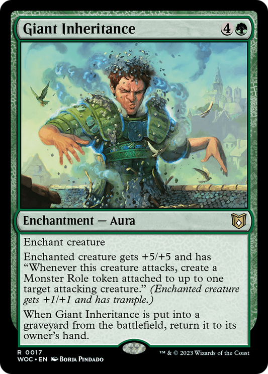 Giant Inheritance (017) - Wilds of Eldraine Commander