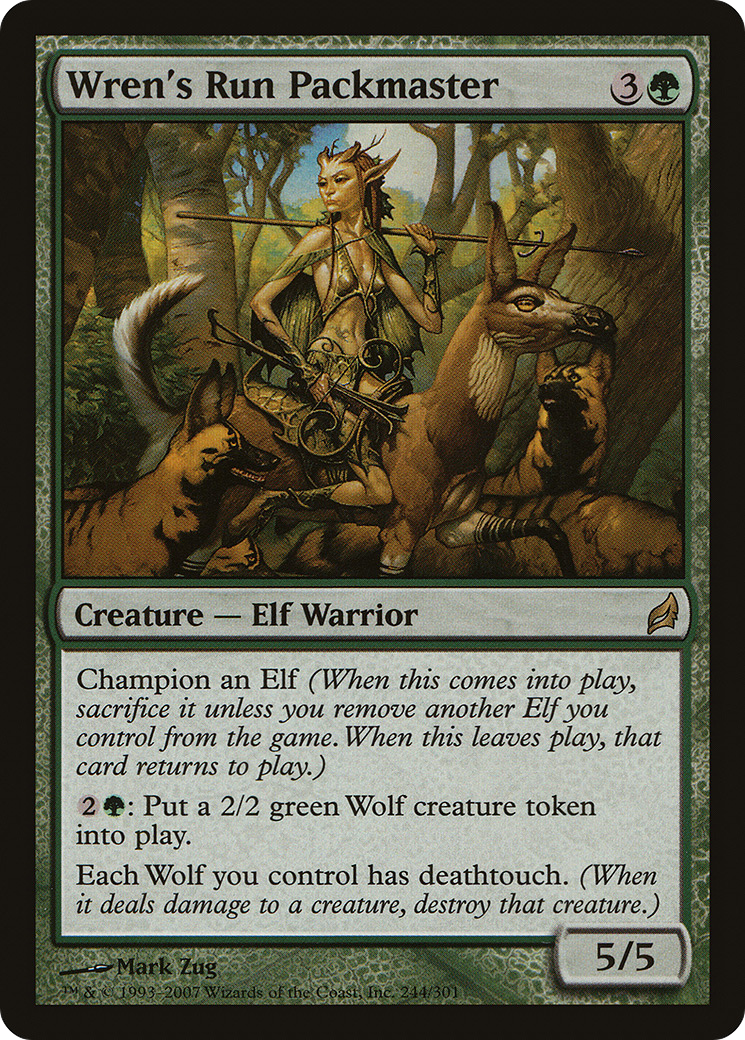 Wren's Run Packmaster (244) - Lorwyn