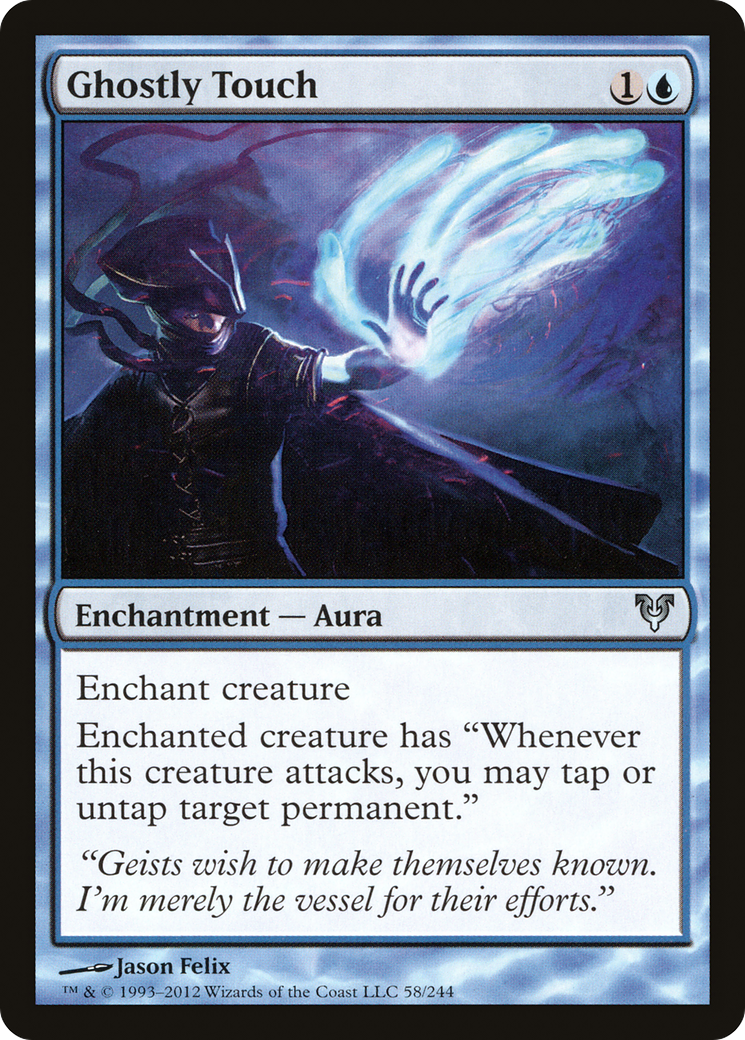 Ghostly Touch (058) - Avacyn Restored