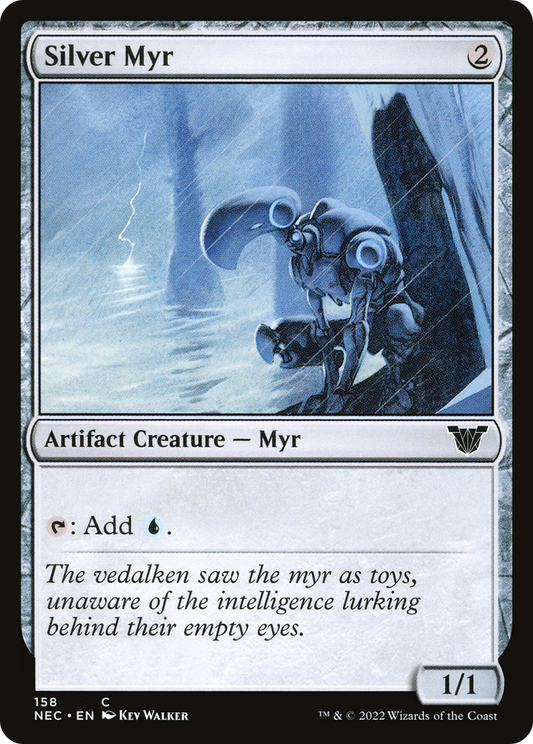 Silver Myr (158) - Neon Dynasty Commander