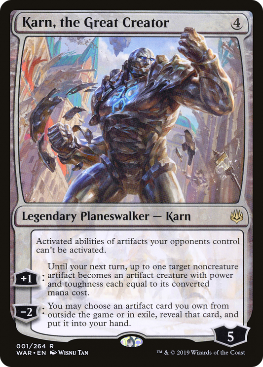 Karn, the Great Creator (001) - War of the Spark